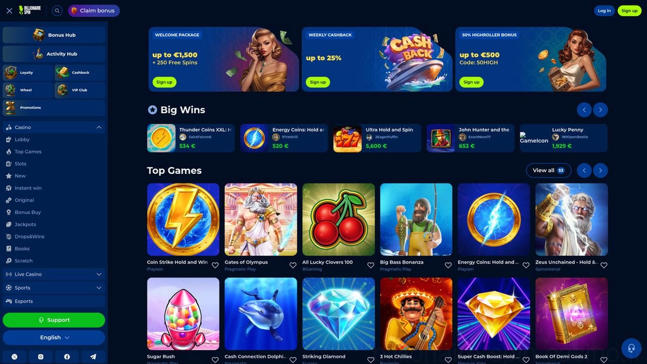 Billionairespin Casino Casino